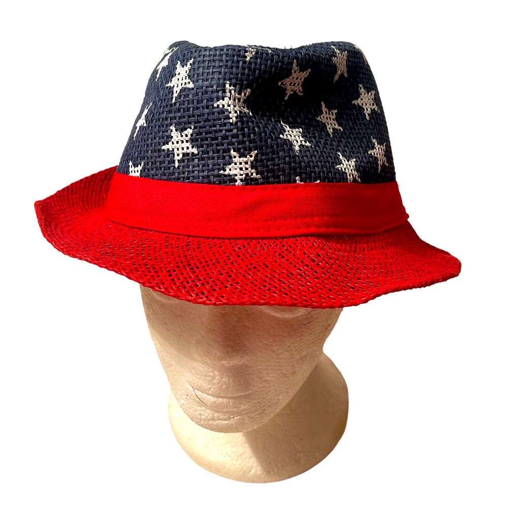 Patriotic Fedora Hat NWT